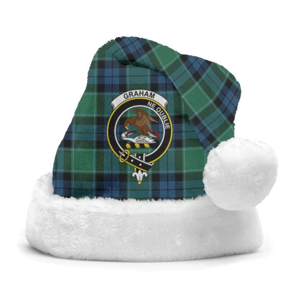Graham of Menteith Ancient Tartan Crest Christmas Hat For Sale