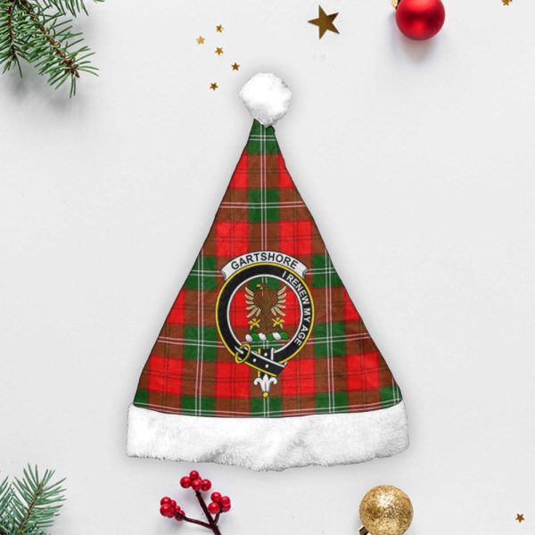 Gartshore Tartan Crest Christmas Hat Online - Image 3