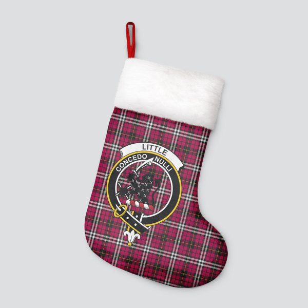 Little Tartan Crest Christmas Stocking Sale - Image 4