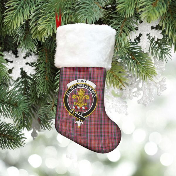 Udny Tartan Crest Christmas Stocking Online Hot Sale - Image 5