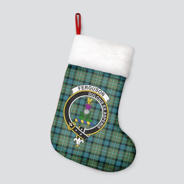 Ferguson Ancient Tartan Crest Christmas Stocking For Cheap - Image 4