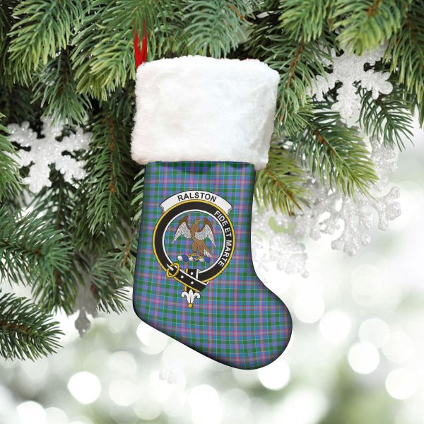 Ralston Tartan Crest Christmas Stocking Fashion - Image 5
