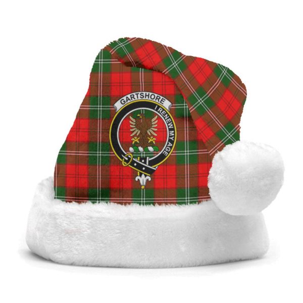 Gartshore Tartan Crest Christmas Hat Online