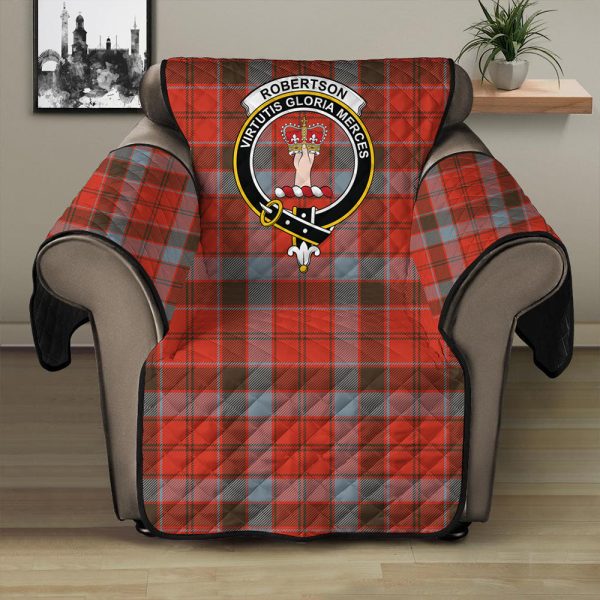 Robertson Weathered Tartan Crest Sofa Protector Online