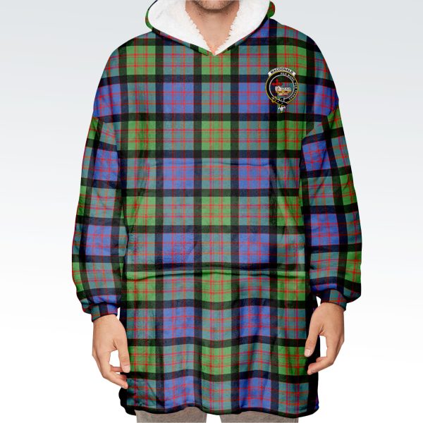 MacDonald Ancient Tartan Hoodie Blanket Fashion - Image 2