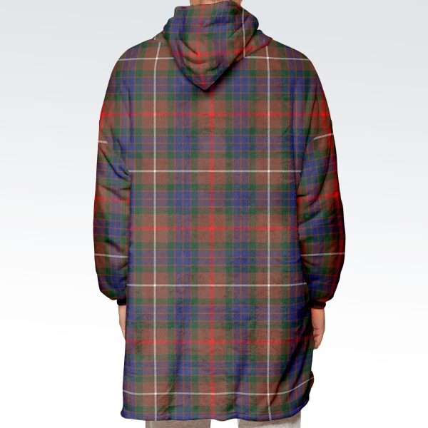 Fraser (of Lovat) Hunting Modern Tartan Hoodie Blanket Online - Image 3