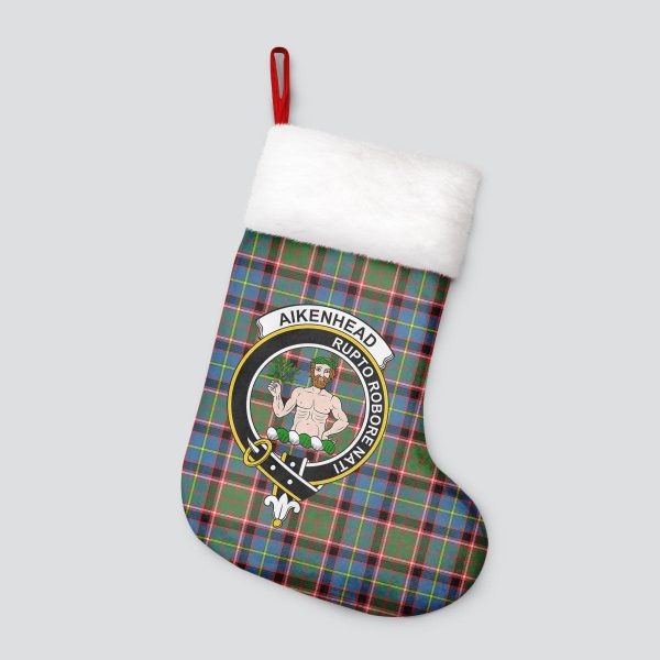 Aikenhead Tartan Crest Christmas Stocking Discount - Image 4