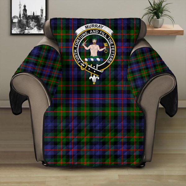 Murray of Atholl Modern Tartan Crest Sofa Protector on Sale