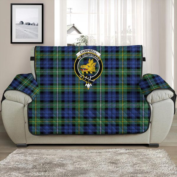 Campbell Argyll Ancient Tartan Crest Sofa Protector on Sale - Image 2