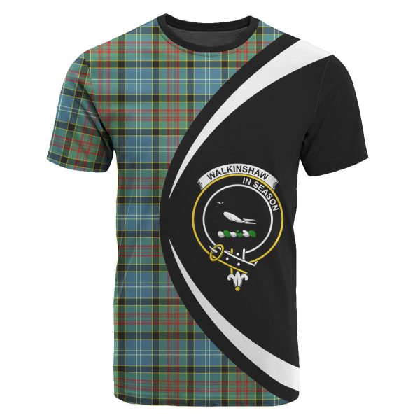 Walkinshaw Tartan Crest T-shirt - Circle Style Online Sale