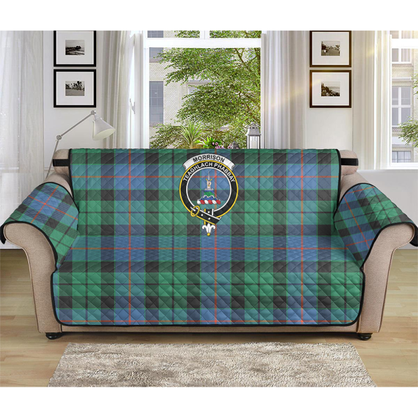 Morrison Ancient Tartan Crest Sofa Protector Hot on Sale - Image 3