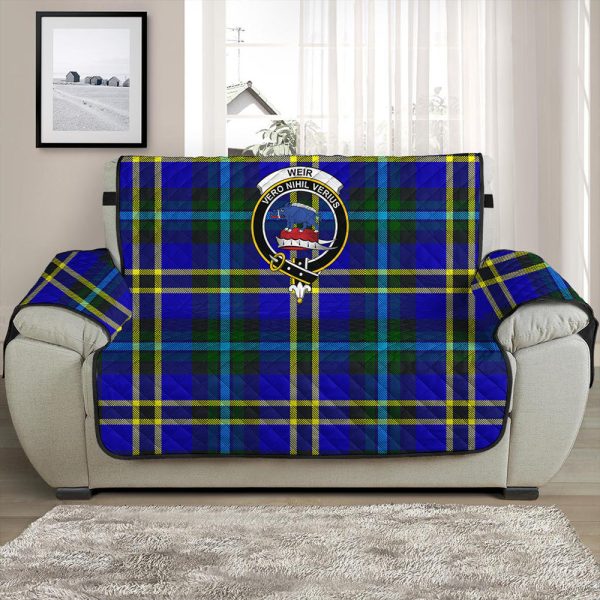 Weir Modern Tartan Crest Sofa Protector Online - Image 2