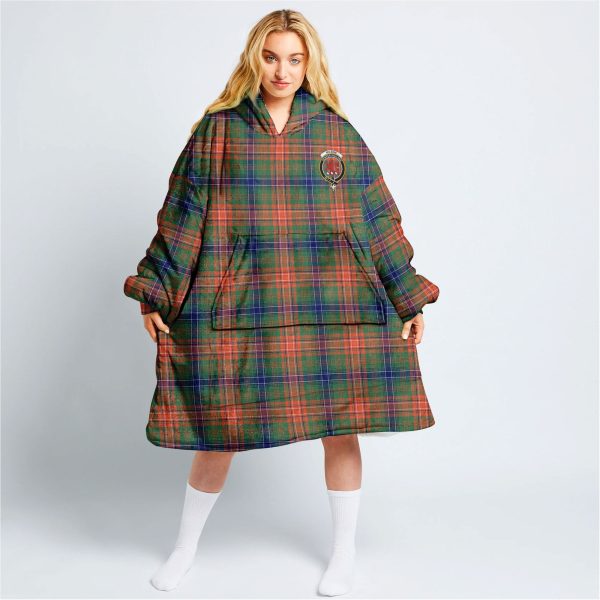 Wilson Ancient Tartan Hoodie Blanket on Sale