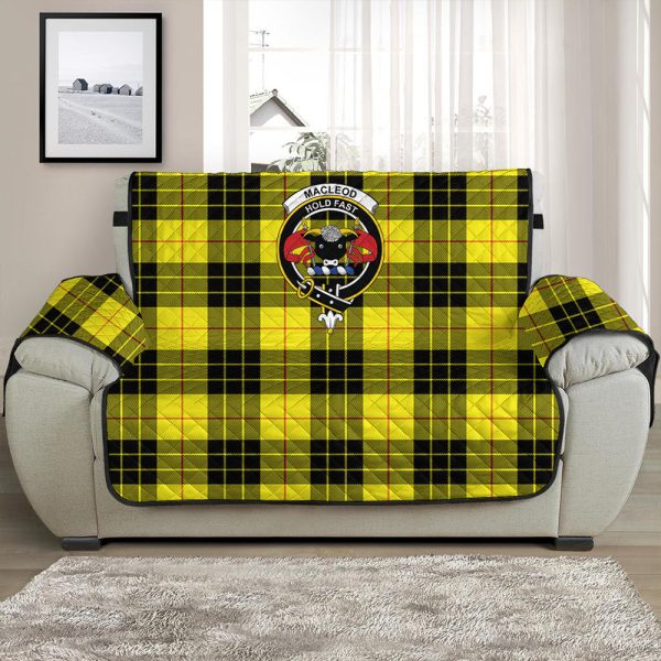 MacLeod of Lewis Modern Tartan Crest Sofa Protector Fashion - Image 2