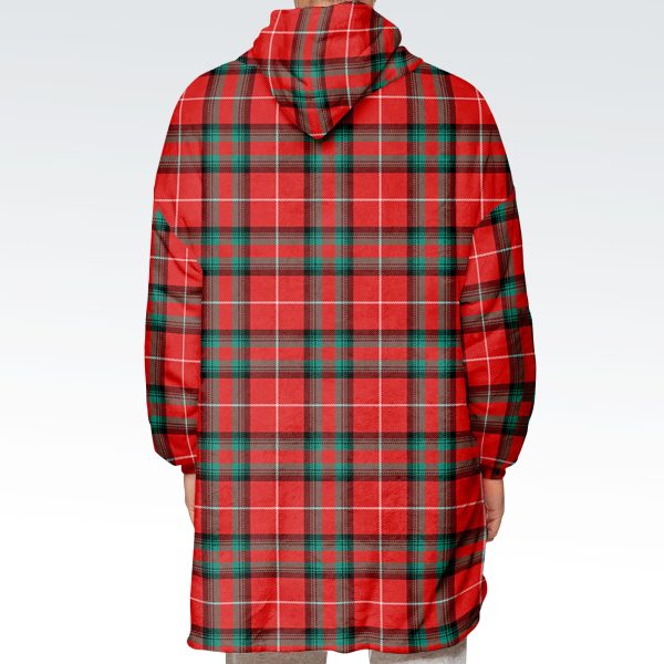 Stewart (Stuart) of Bute Tartan Hoodie Blanket Cheap - Image 3