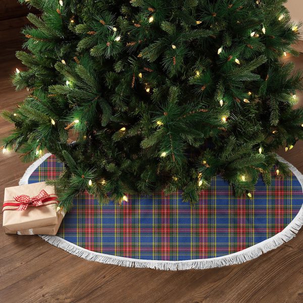 Beaton Modern Tartan Christmas Tree Skirt Online - Image 2