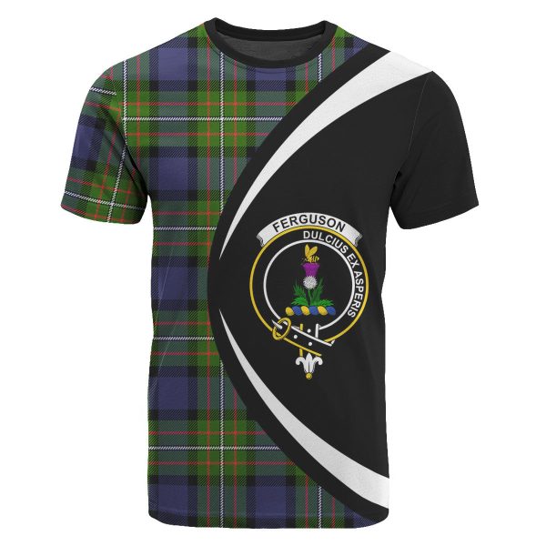Ferguson Tartan Crest T-shirt - Circle Style Online
