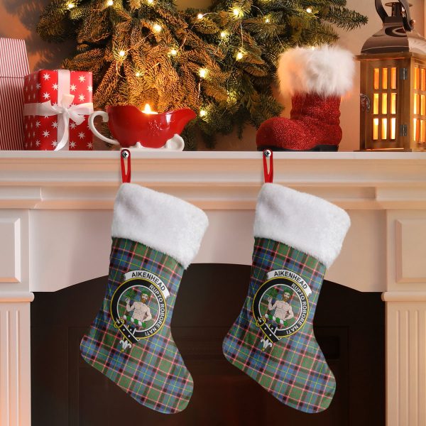 Aikenhead Tartan Crest Christmas Stocking Discount - Image 2