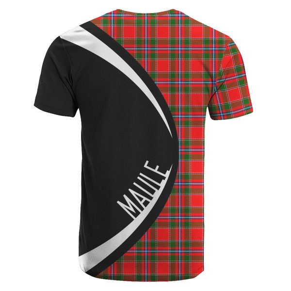 Maule Tartan Crest T-shirt - Circle Style Online - Image 2