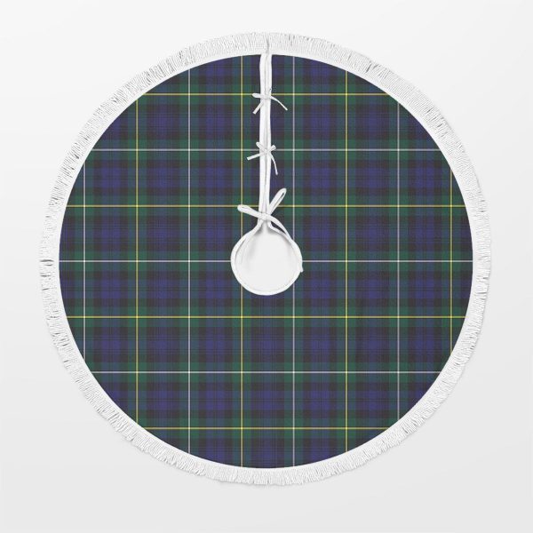 Campbell Argyll Modern Tartan Christmas Tree Skirt Online - Image 4