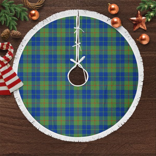 Barclay Hunting Ancient Tartan Christmas Tree Skirt Cheap
