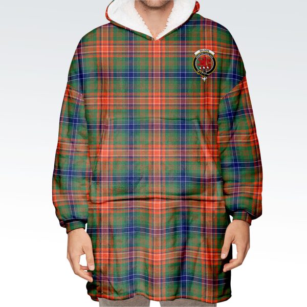 Wilson Ancient Tartan Hoodie Blanket on Sale - Image 2