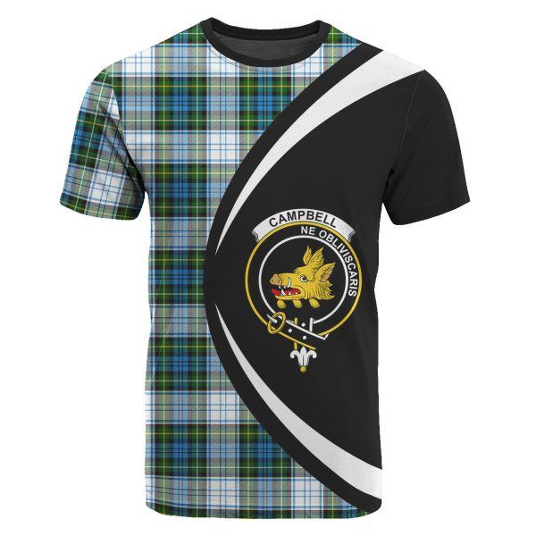 Campbell Dress Tartan Crest T-shirt - Circle Style Online Hot Sale