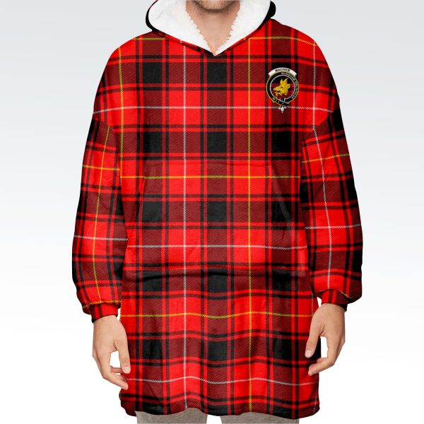 MacIver Modern Tartan Hoodie Blanket Cheap - Image 2