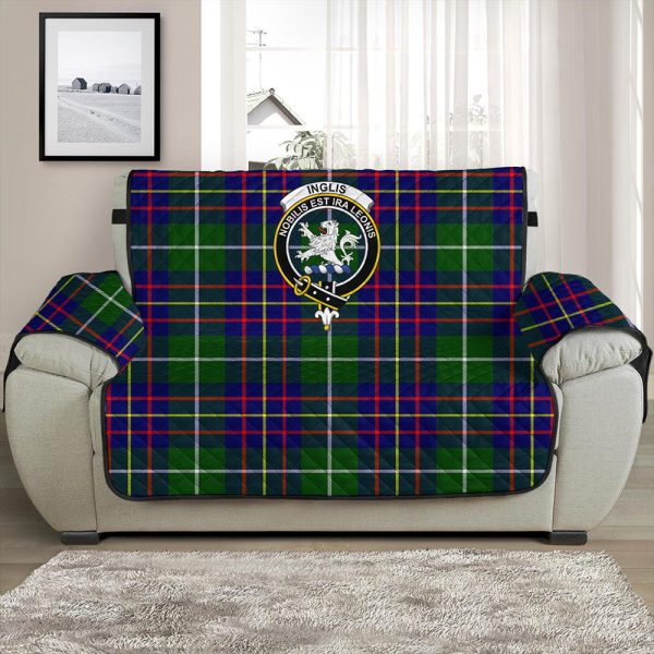 Inglis Modern Tartan Crest Sofa Protector Hot on Sale - Image 2