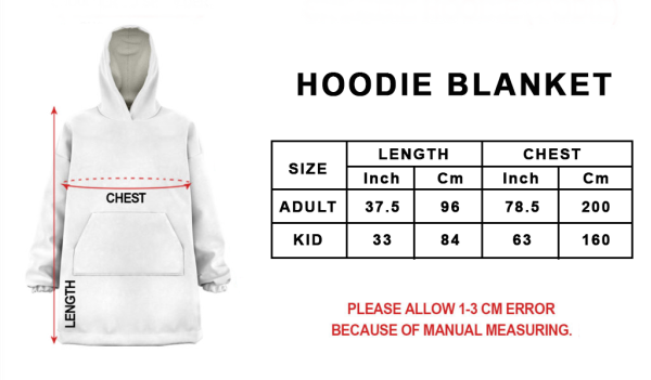 MacKintosh Hunting Modern Tartan Hoodie Blanket For Sale - Image 4