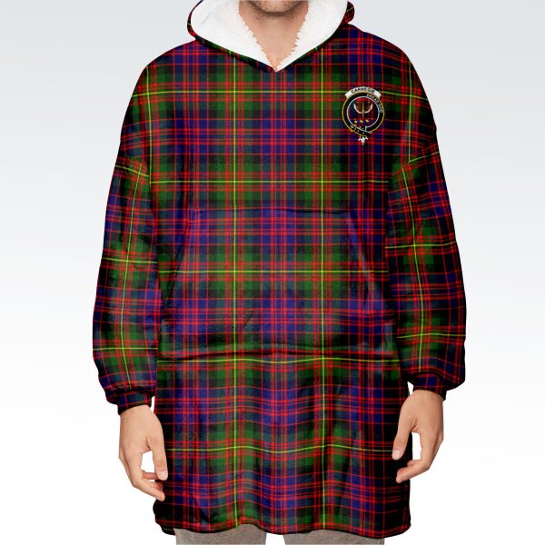 Carnegie Modern Tartan Hoodie Blanket For Sale - Image 2
