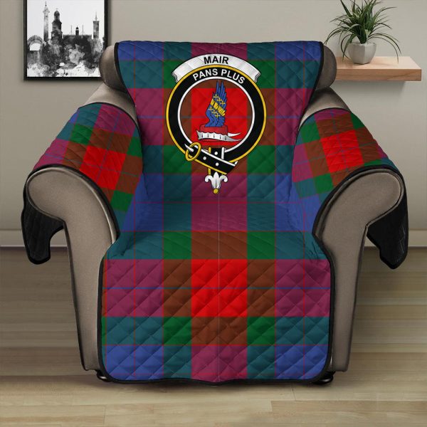 Mar Tartan Crest Sofa Protector Supply