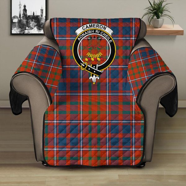 Cameron of Lochiel Ancient Tartan Crest Sofa Protector Online Hot Sale