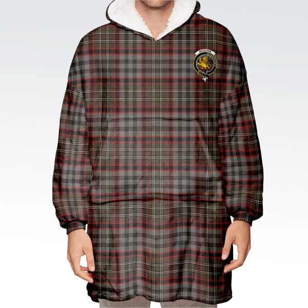 Nicolson Hunting Weathered Tartan Hoodie Blanket Online Hot Sale - Image 2