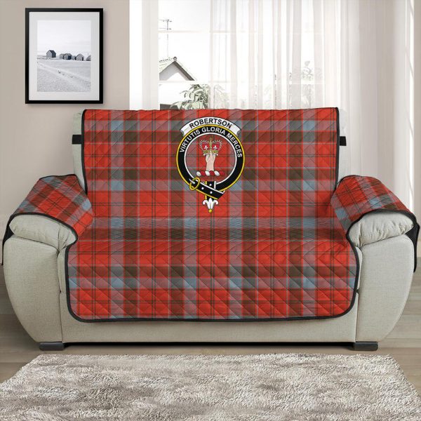 Robertson Weathered Tartan Crest Sofa Protector Online - Image 2