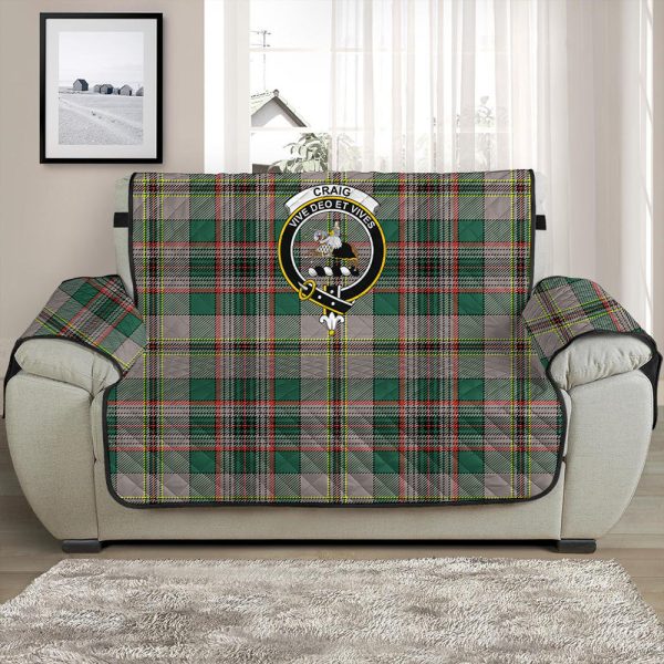 Craig Ancient Tartan Crest Sofa Protector Online Sale - Image 2