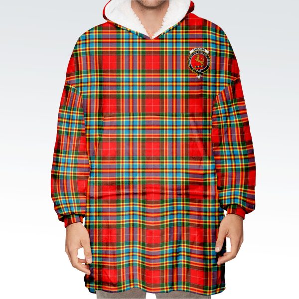 Chattan Tartan Hoodie Blanket Fashion - Image 2