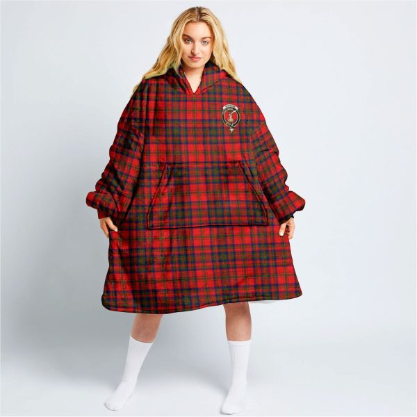 Matheson Modern Tartan Hoodie Blanket Cheap