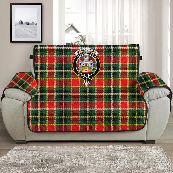 MacLachlan Hunting Modern Tartan Crest Sofa Protector Online Hot Sale - Image 2