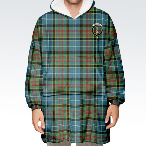 Caldwell Tartan Hoodie Blanket For Cheap - Image 2