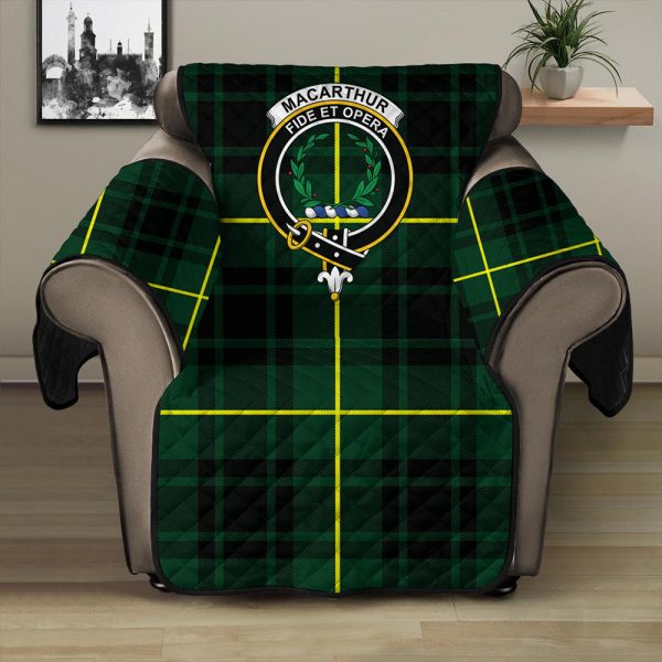 MacArthur Modern Tartan Crest Sofa Protector For Cheap