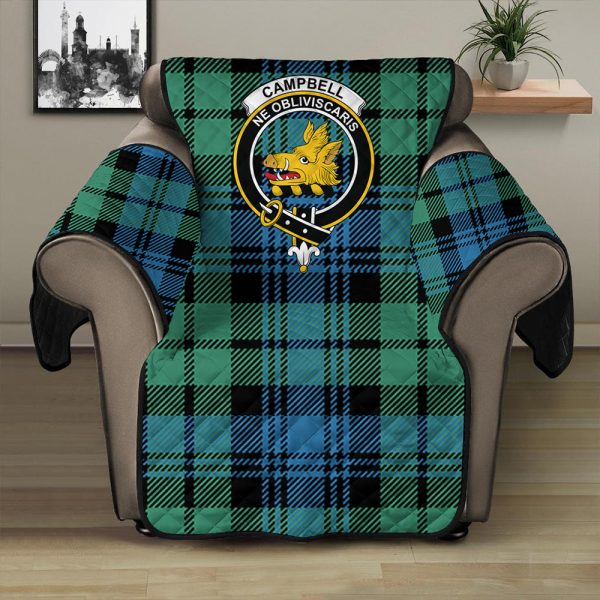 Campbell Ancient 01 Tartan Crest Sofa Protector Online now