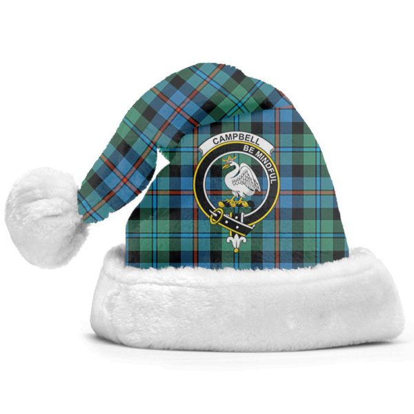 Campbell of Cawdor Ancient Tartan Crest Christmas Hat Online Sale - Image 2