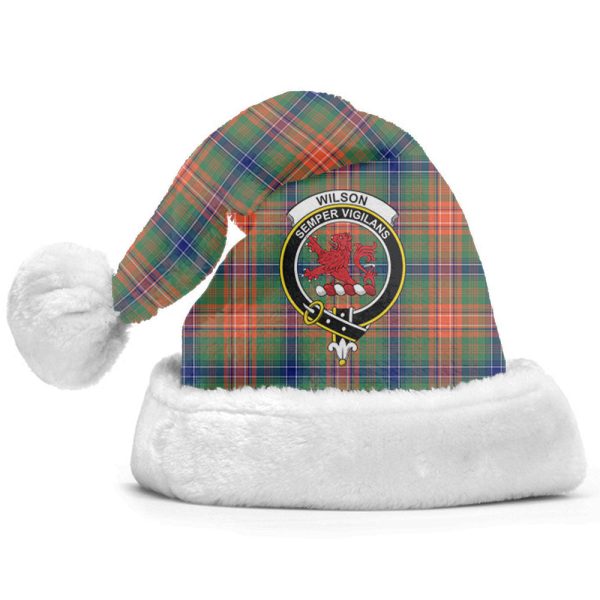Wilson Ancient Tartan Crest Christmas Hat Sale - Image 2
