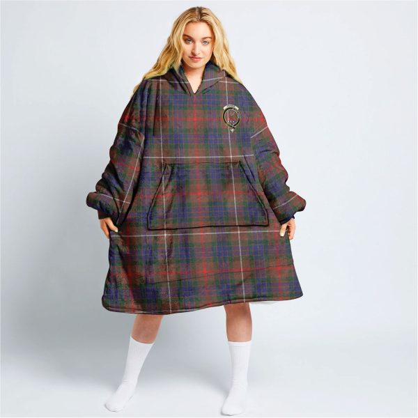 Fraser (of Lovat) Hunting Modern Tartan Hoodie Blanket Online