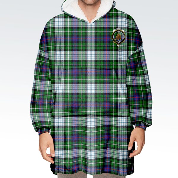 MacKenzie Dress Modern Tartan Hoodie Blanket For Cheap - Image 2