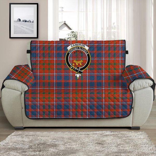 Cameron of Lochiel Ancient Tartan Crest Sofa Protector Online Hot Sale - Image 2