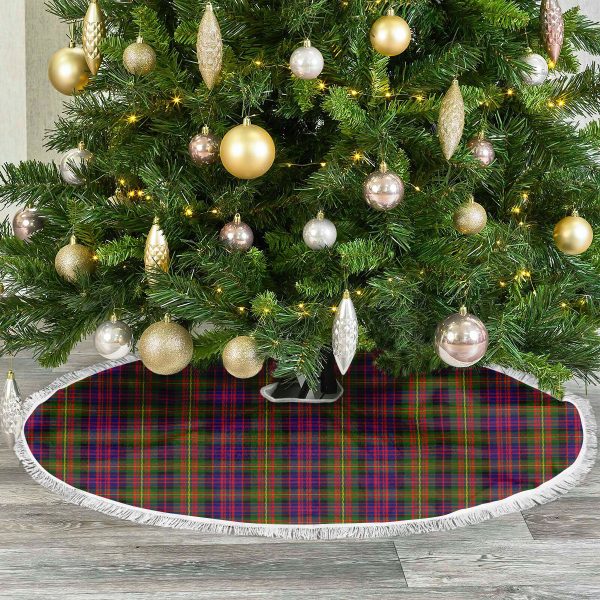 Carnegie Modern Tartan Christmas Tree Skirt For Discount - Image 3