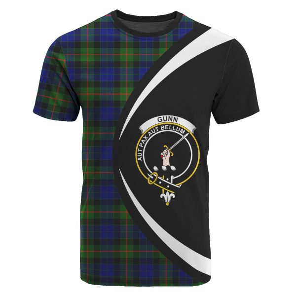 Gunn Modern Tartan Crest T-shirt - Circle Style Online now