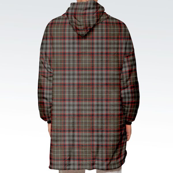 Nicolson Hunting Weathered Tartan Hoodie Blanket Online Hot Sale - Image 3